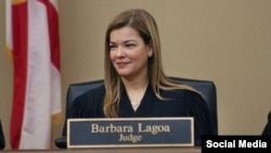 La jueza Barbara Lagoa. Tomado de @FLPolicyInsider.