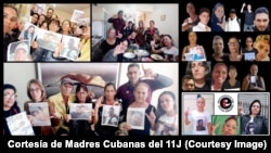 Madres prisioneros políticos del 11J en Cuba