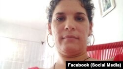 La activista cubana en prisión política, Saylí Navarro.