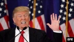 El magnate inmobiliario y aspirante presidencial Donald Trump.