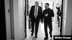 Trump se reunió este lunes en la Casa Blanca con su homólogo ucraniano, Volodymyr Zelenskyy, y otros siete líderes europeos. 