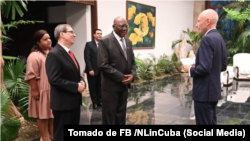 El Embajador del Reino de los Países Bajos Sr Matthijs Clemens Wolters presentó cartas credenciales al vicepresidente Salvador Valdés Mesa y al canciller Bruno Rodríguez en septiembre de 2024.