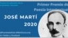 Los resultados del primer Premio de Poesía Intertextual José Martí 2020 se darán a conocer el martes 7 de julio. 