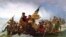 "Washington cruzando el Delaware" obra de Emanuel Gottlieb Leutze.