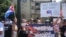 Manifestación frente a embajada de Cuba en Washington. (Foto: Michelle Sagué)