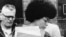 La fugitiva y asesina Assata Shakur en tiempos de su juicio en Nueva Jersey. Archivo.