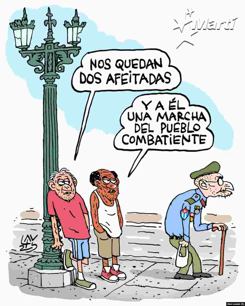 Uno de cada cuatro cubanos tiene más de sesenta años.