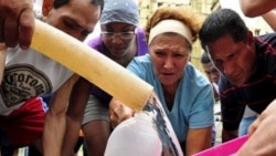  Escasez de agua genera indignación entre los Habaneros