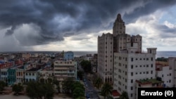 La Habana en apagón al atardecer. (Foto: Envato)
