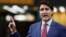 Canada's Prime Minister Trudeau speaks during Question Period in the House of Commons on Parliament Hill in Ottawa