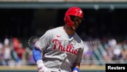 Bryce Harper. (Ron Chenoy-USA TODAY Sports vía Reuters)