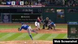 Francisco Lindor conectó un cuadrangular y ganaron los Indios de Cleveland.