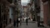 Una calle de La Habana durante la pandemia. REUTERS/Alexandre Meneghini