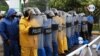 Las manifestaciones están prohibidas en su totalidad en Nicaragua desde 2018. Foto archivo VOA.