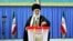 El Ayatolá Ali Khamenei, líder supremo de Irán, estuvo entre los primeros en votar este viernes.