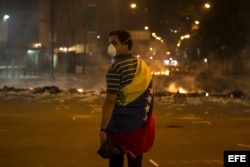 PROTESTA CONTRA EL GOBIERNO DE NICOLÁS MADURO