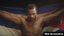 Maykel "Osorbo" es uno de los intérpretes de "Patria y Vida". (Captura de video/YouTube)