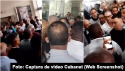 Protesta en la Gran Logia de Cuba, en La Habana