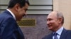 Vladimir Putin y Nicolás Maduro en una reunión en Novo-Ogaryovo en las afueras de Moscú. (Archivo)