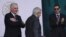 Miguel Díaz-Canel fue invitado por Andrés Manuel Lopez Obrador a la celebración por el Día de la Independencia celebrada en el Zócalo el 16 de Sept. de 2021. (AP Photo/Marco Ugarte)