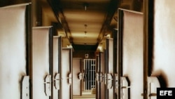 Las habitaciones de los interrogatorios de la Stasi, la policía política de la RDA.