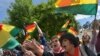 Manifestantes bolivianos protestan contra Evo Morales