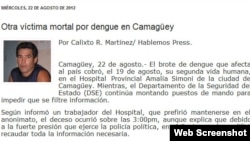 A lo largo de la isla, Martínez Arias ha propinado fuertes golpes al secretismo informativo del gobierno cubano