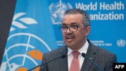 Tedros Adhanom Ghebreyesus director General de la OMS participa en sesión especial el pasado 29 de noviembre en Ginebra, Suiza